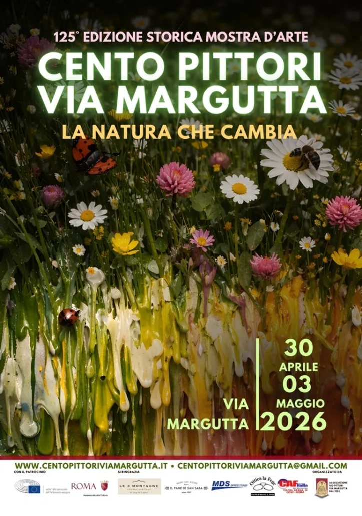 100 Pittori Via Margutta – La natura che cambia Via Margutta Roma
